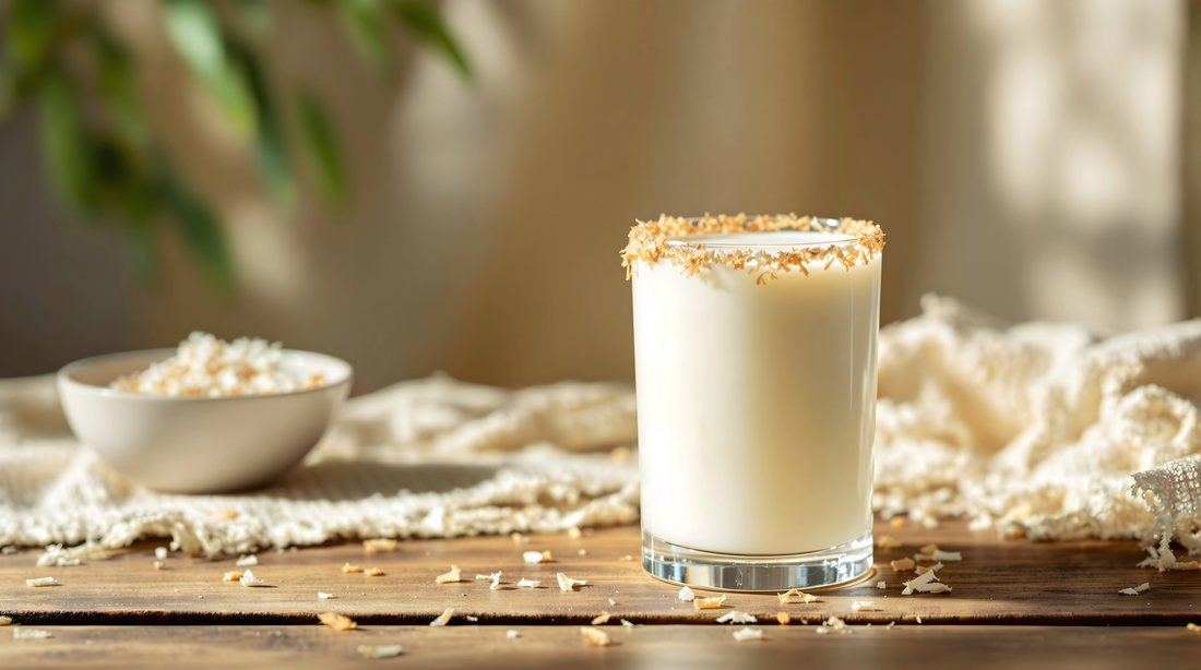 Batida de Coco com Cachaça Prata